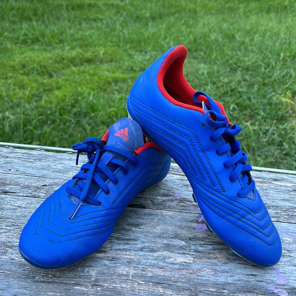 adidas Originals Shoes Adidas Predator Soccer Cleatsblue 975 Blue